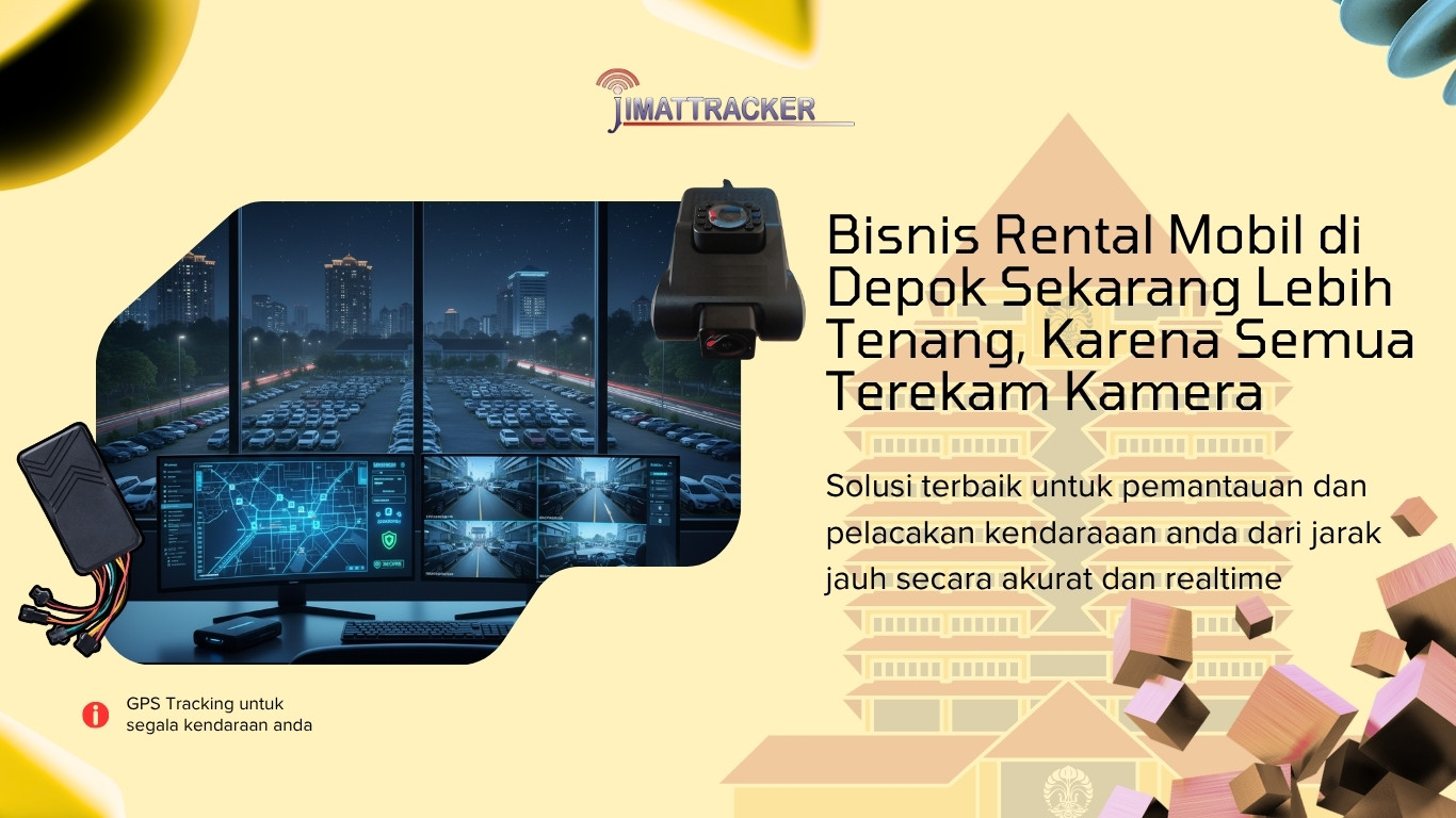 Bisnis Rental Mobil di Depok Sekarang Lebih Tenang, Karena Semua Terekam Kamera