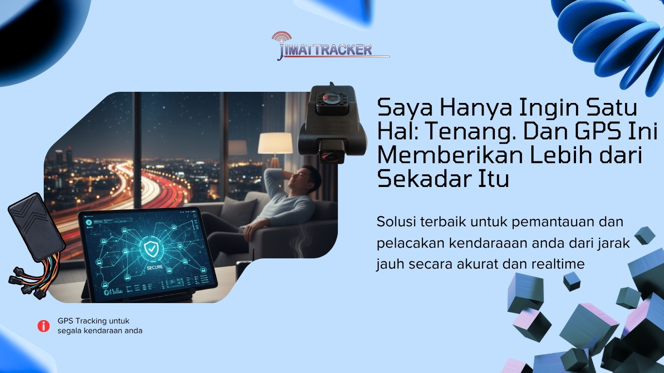 Saya Hanya Ingin Satu Hal Tenang. Dan GPS Ini Memberikan Lebih dari Sekadar Itu